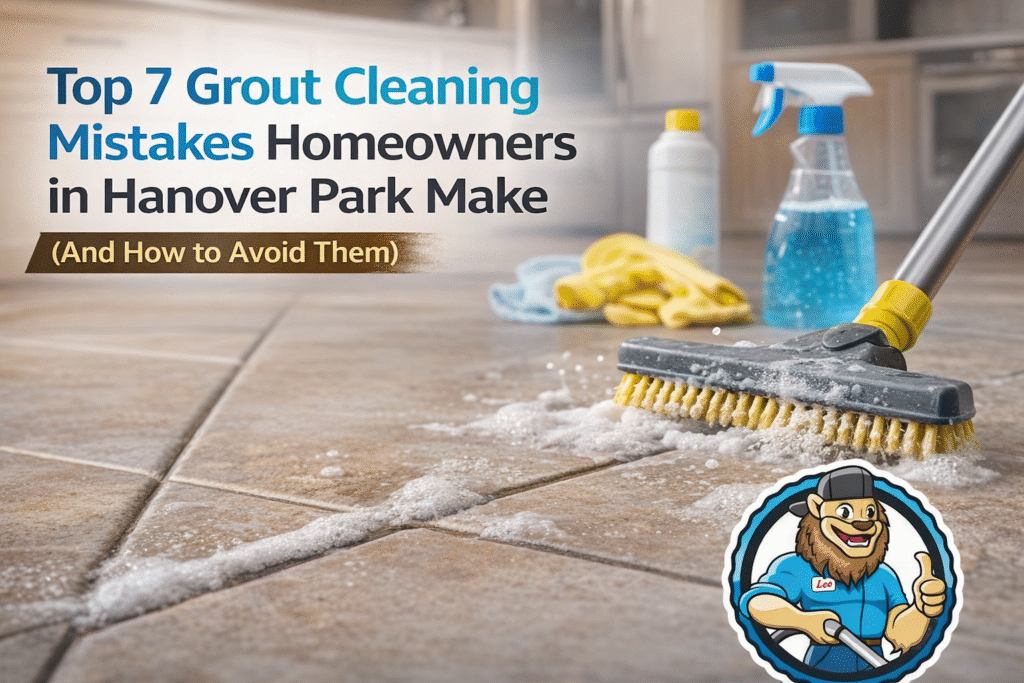 7 Grout Cleaning Mistakes in Hanover Park Homes