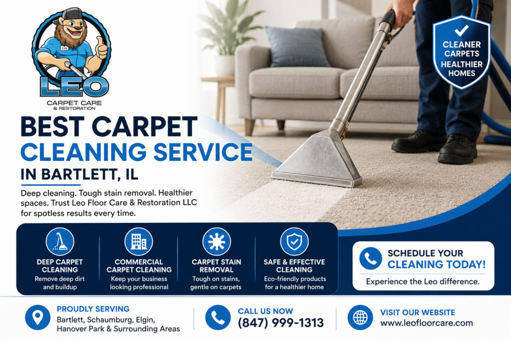 Best Carpet Cleaning Service in Bartlett IL